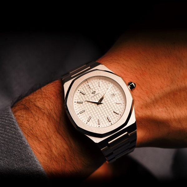 White Dial steel